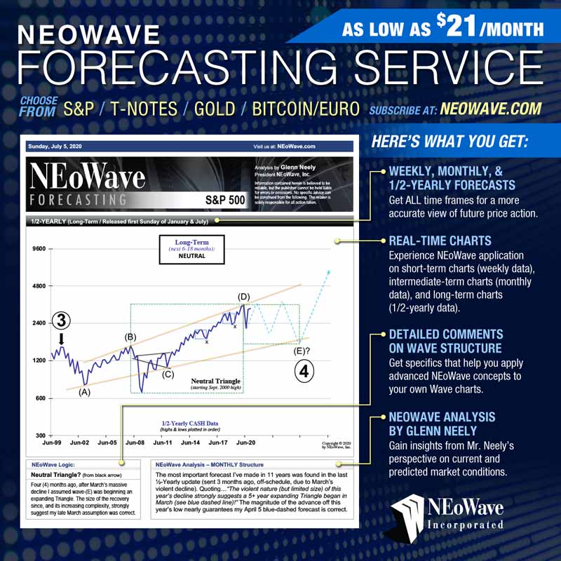 NEoWave Forecasting Service Results