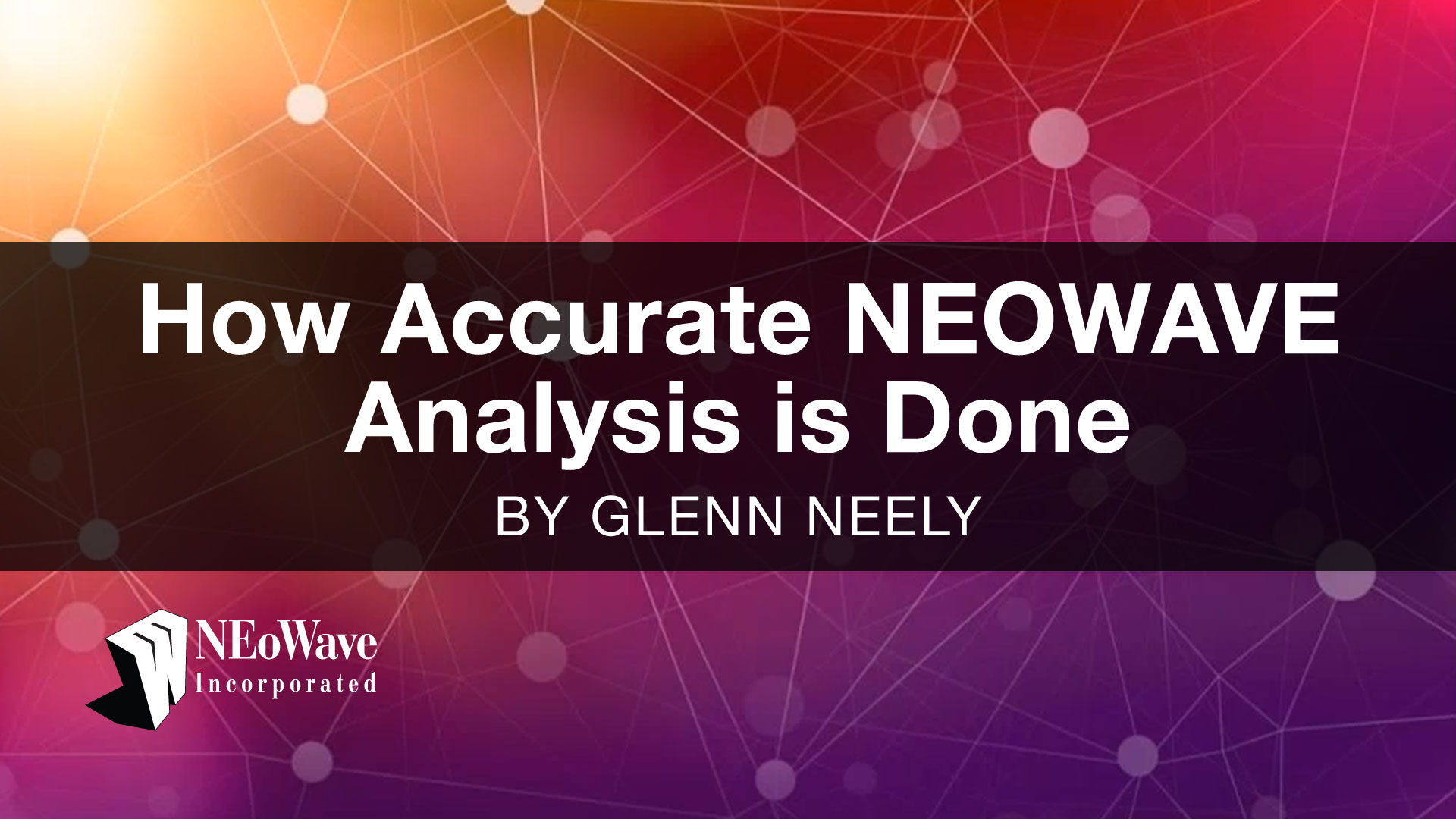 How Accurate is NEoWave Forecasting