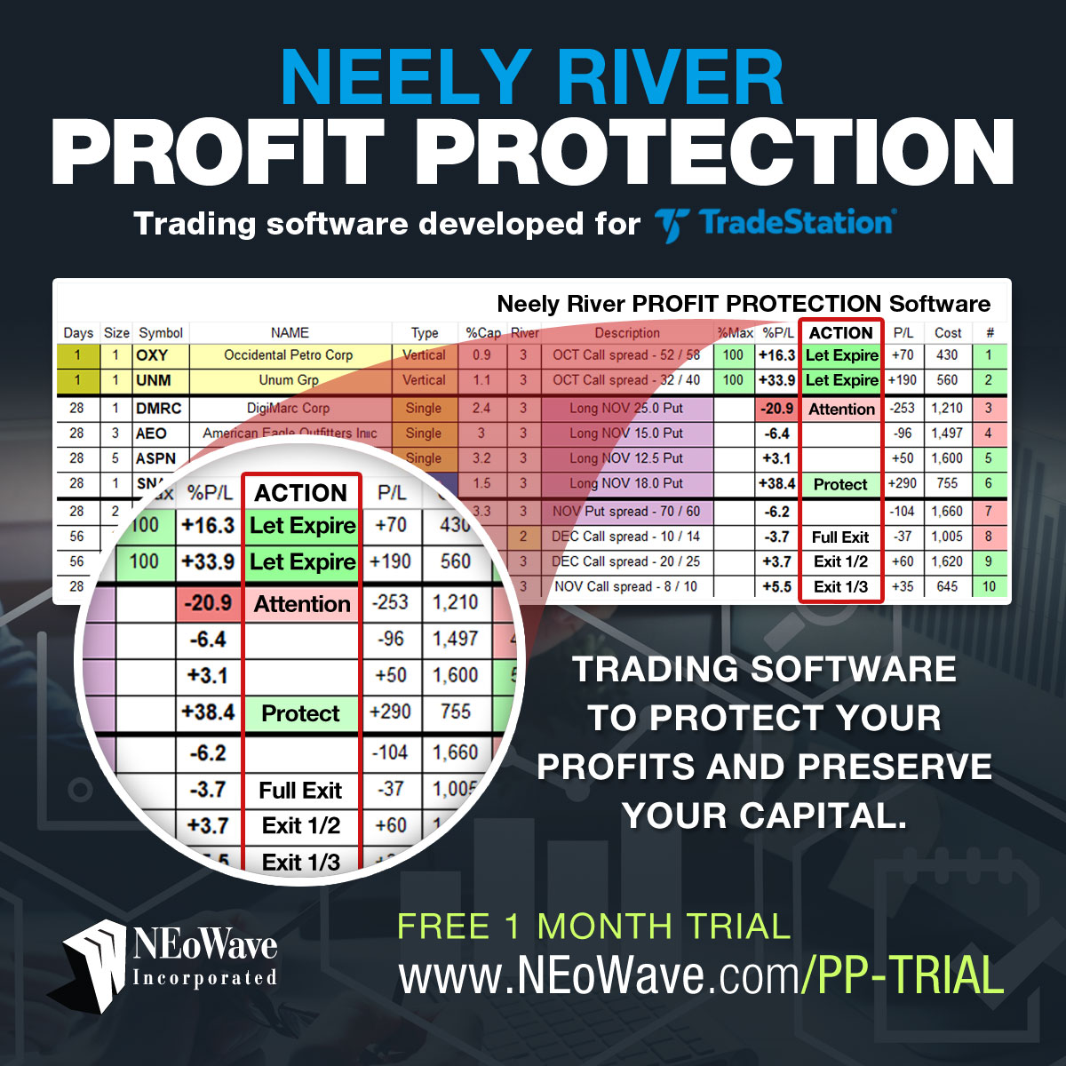 Glenn Neely's Neely River Profit Protection Software