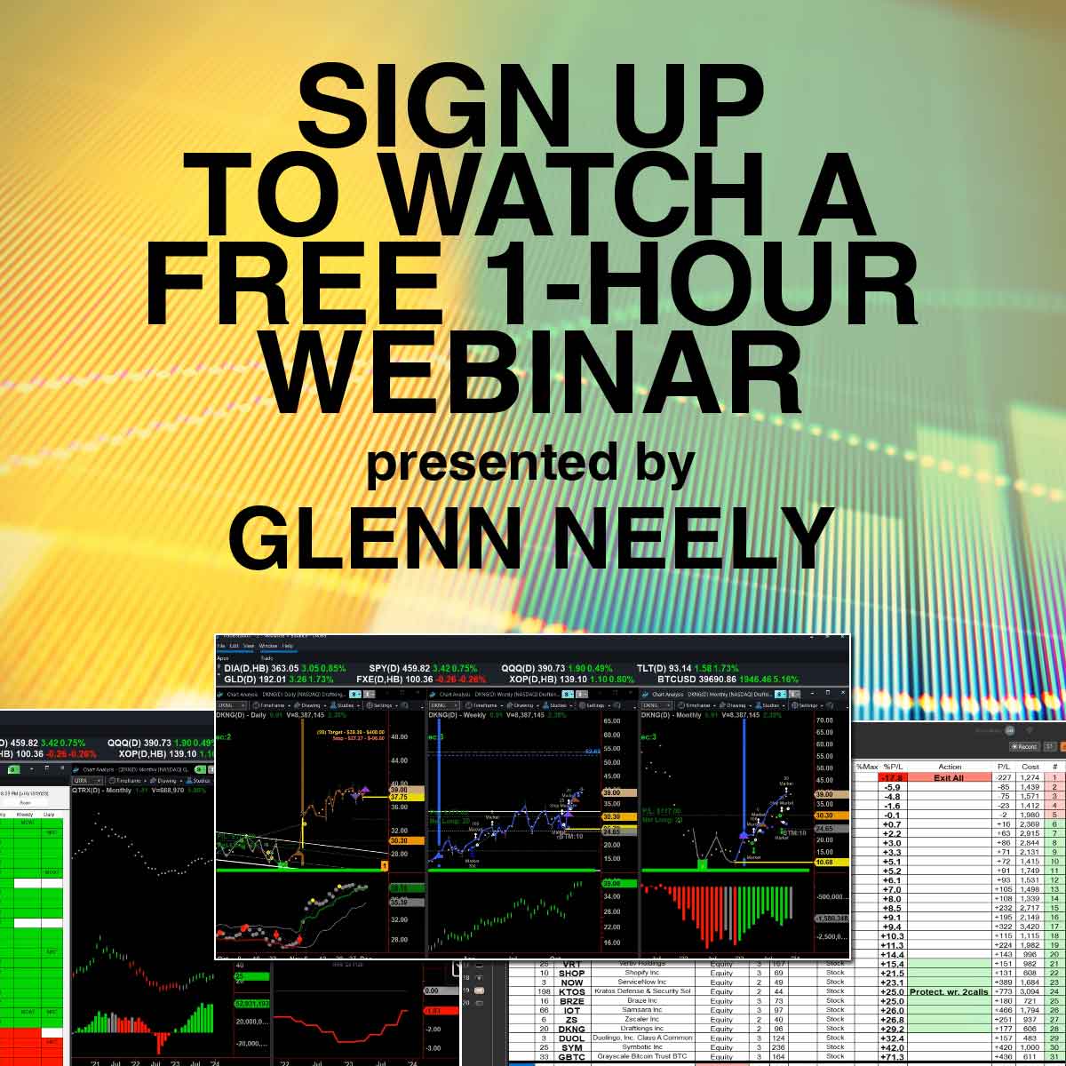 Sign Up for a free 1 hour webinar